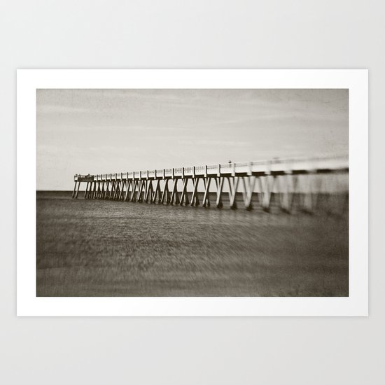 navarre pier Art Print