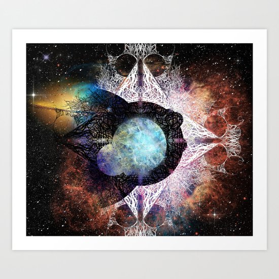 It's Complicated V. 3: In Space Art Print