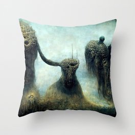 Nightmares from the Beyond Throw Pillow