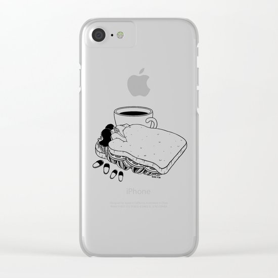 Breakfast Included Clear iPhone Case