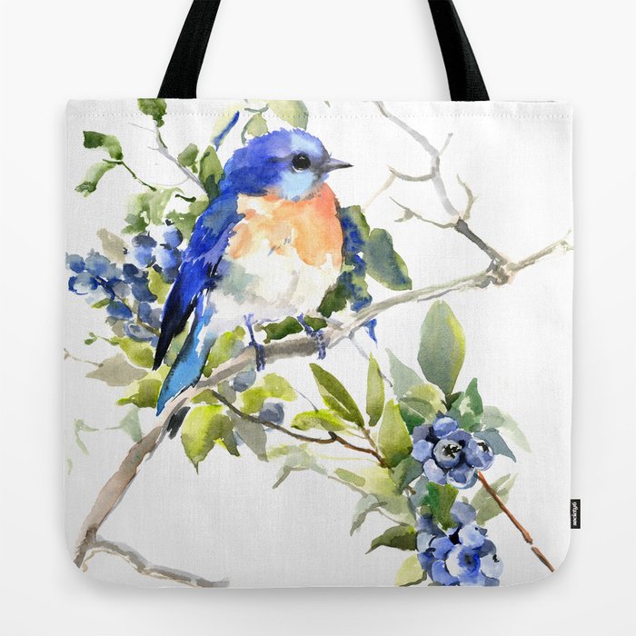 Blueberry tote hotsell bag