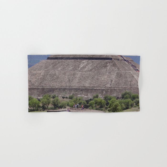 Mexico Photography - Ancient Buildings In The Mexican Nature Hand & Bath Towel