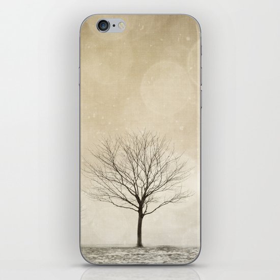 Snow Bokeh Wonderland iPhone & iPod Skin