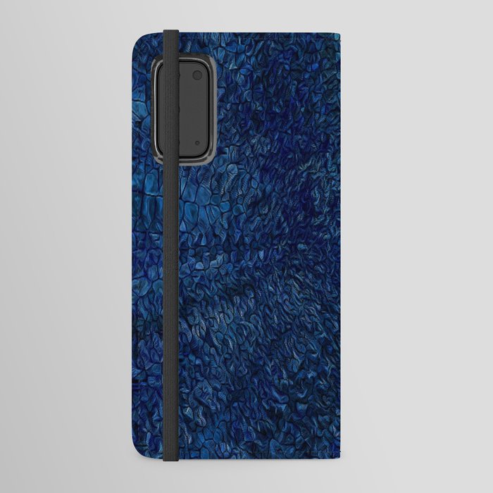 blue.arrayRECURSION_TEXTURED STAINED GLASS Android Wallet Case