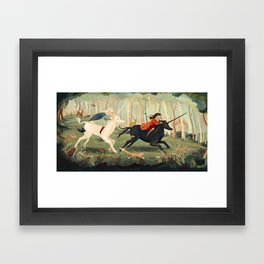 The Unicorn Dream by Emily Winfield Martin Framed Art Print