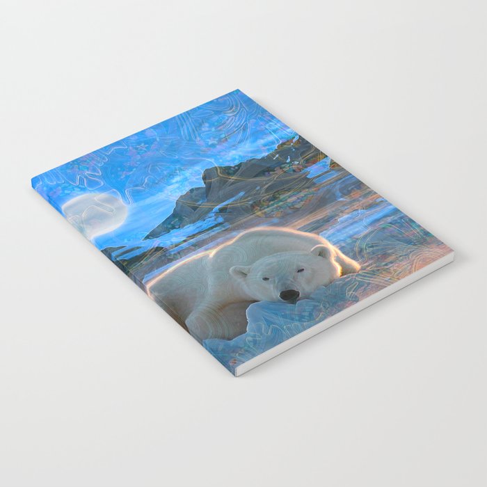 Just Chilling and Dreaming (Polar Bear) Notebook