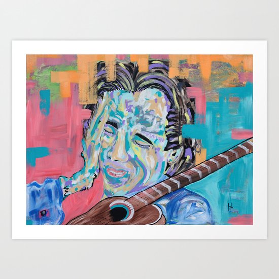 The Songwriter Art Print