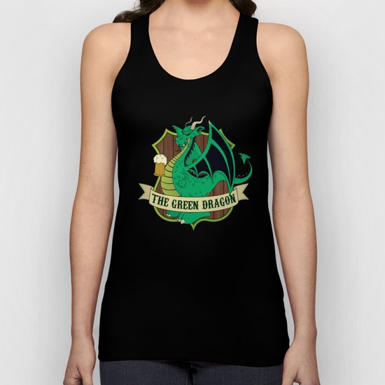 The Green Dragon Pub Unisex Tank Top