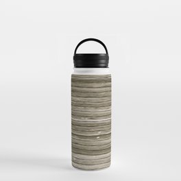 Light grey horizontal wood board Water Bottle