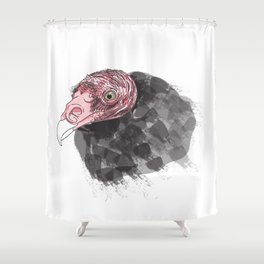 Vulture Shower Curtain