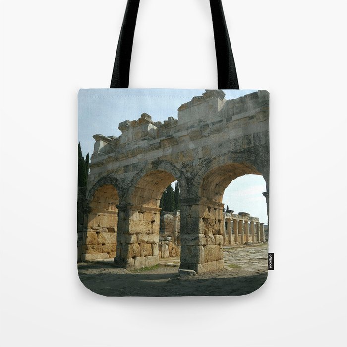 The Northern Roman Gate Hierapolis Tote Bag