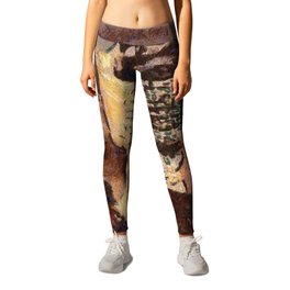 Cocoa beans and chocolate Leggings | Pattern, Oil, Aerosol, Pop Art, Cocoa, Vintage, Abstract, Street Art, Bitterchocolate, Surrealism 