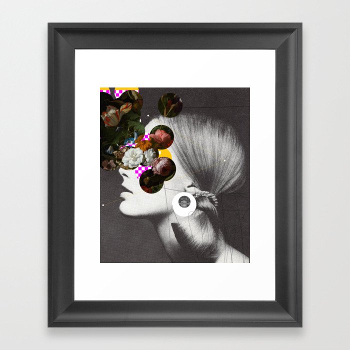 FlowerFrau · Dream A Framed Art Print