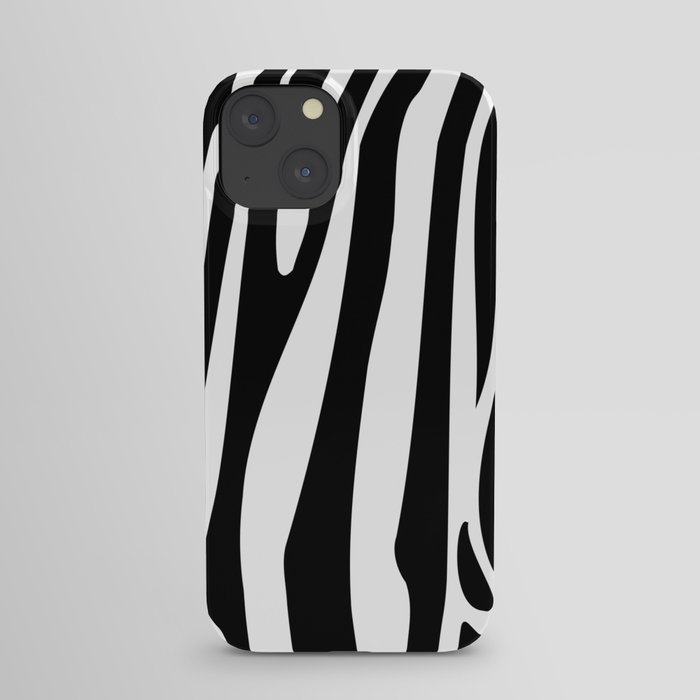 Zebra trendy design artwork animal exotic pattern iPhone Case