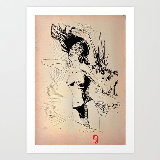 Boom!!! Art Print