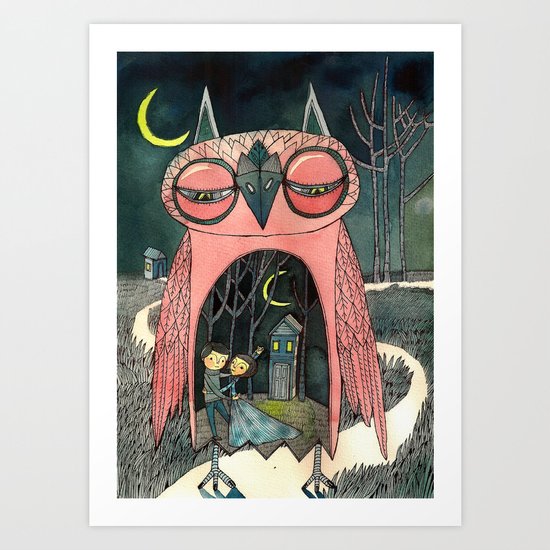 mere your pathetique light Art Print
