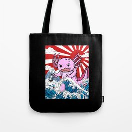 Japanese Kaiju Axolotl Anime Manga kawaii otaku Tote Bag