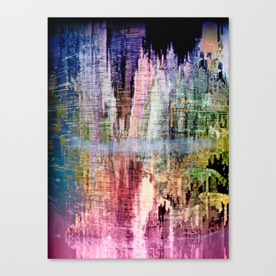 Born in a Wonderful World Canvas Print