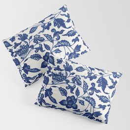 Chinese Floral Pattern 2 Pillow Sham