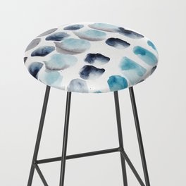 8  Minimalist Art 220419 Abstract Expressionism Watercolor Painting Valourine Design  Bar Stool
