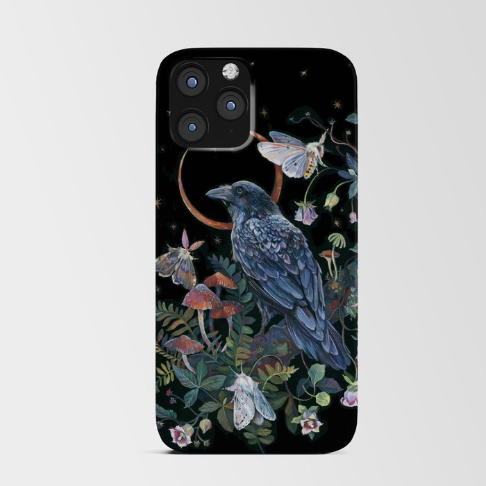 Moon Raven  iPhone Card Case