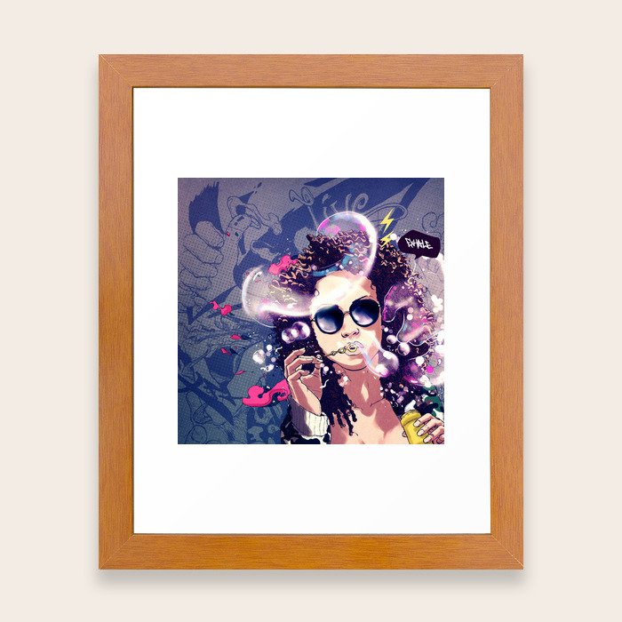 Bubble Wrap Framed Art Print By Tajfrancis Society6 Bubble Wrap Framed Art Print