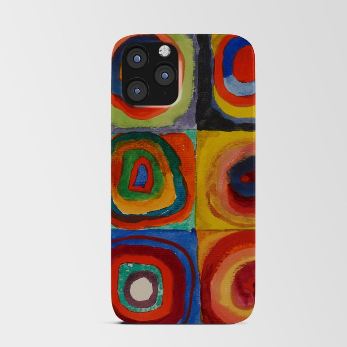 Color Study, Squares With Concentric Circles, 1913 by Wassily Kandinsky iPhone Card Case