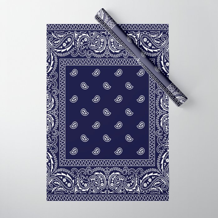 Paisley wrapping paper discount