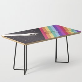 Hands Rainbow Space Stars Coffee Table