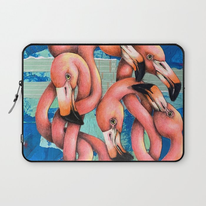 Flamingo Friends Laptop Sleeve