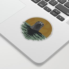 SEAL MOON Sticker