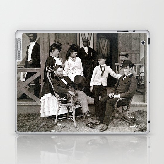 Ulysses S. Grant and Family at Long Branch, NJ 1870 Laptop & iPad Skin
