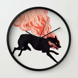 Cinders Wall Clock