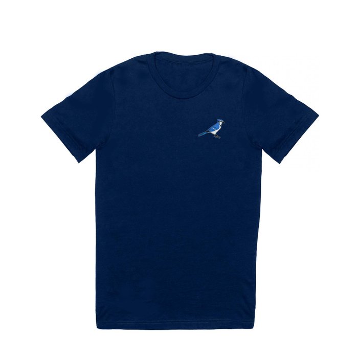 Pixel / 8-bit Blue Jay T Shirt by Kadoodles