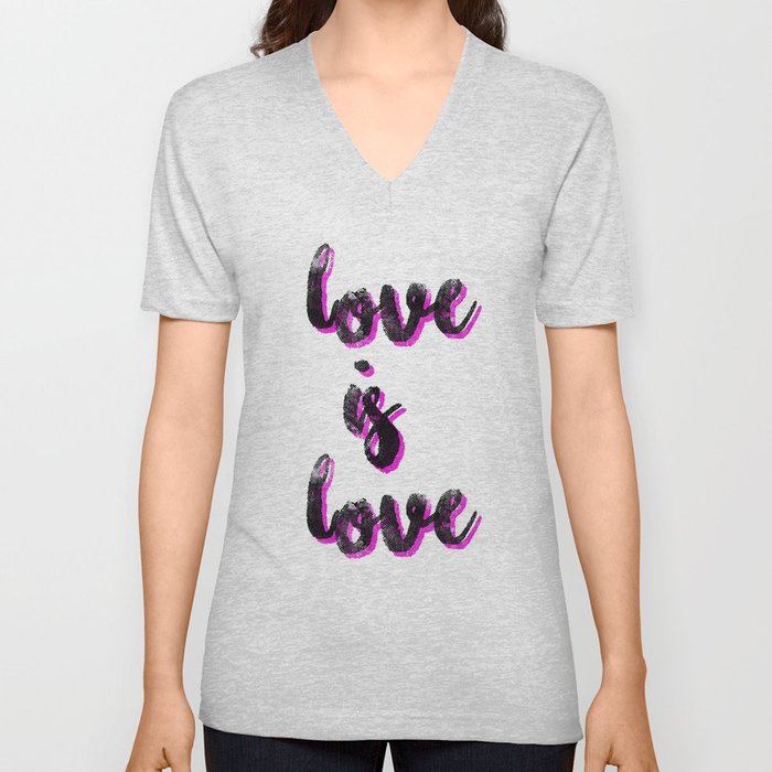 Love is Love vol.2 V Neck T Shirt