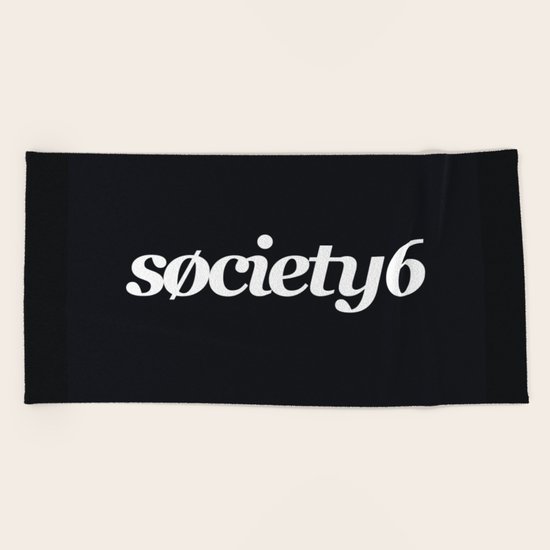 Society6 Beach Towel