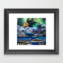 pie in a boat Framed Art Print