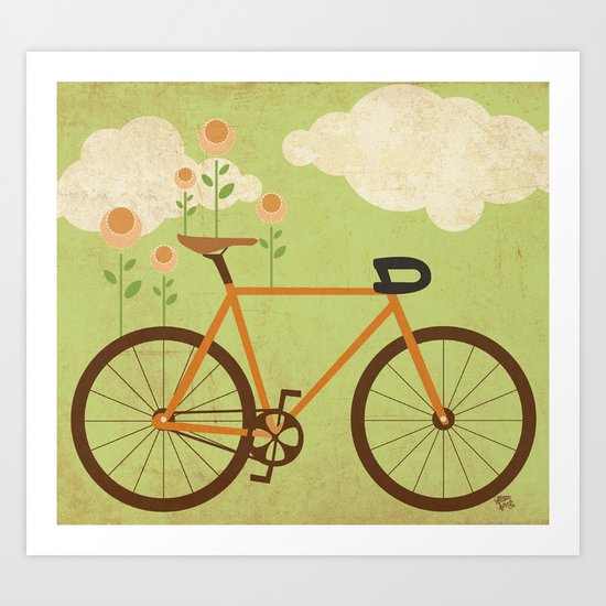 bicycle Art Print