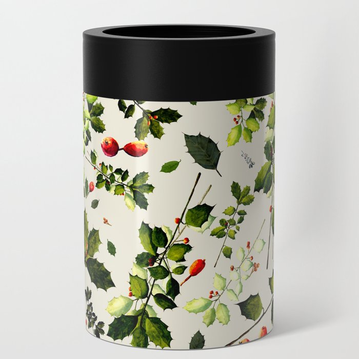 Holly Branch Clippings Can Cooler