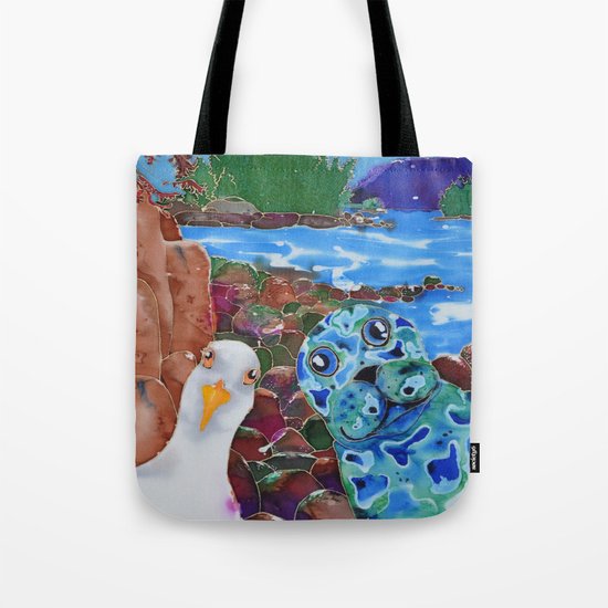 Beach Selfie Tote Bag