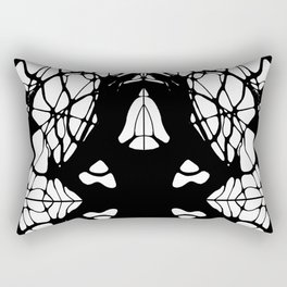 Neurographic pattern with a circles and variety shapes by MariDani Rectangular Pillow