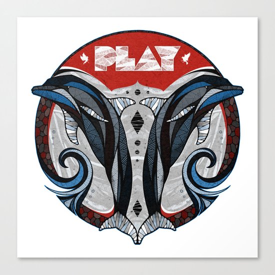 Play Canvas Print