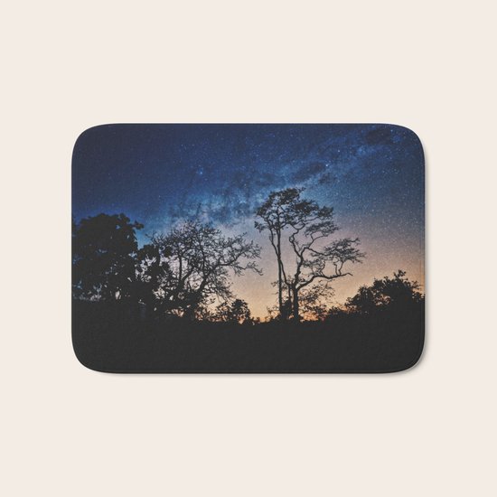 Galaxy Sky Bath Mat