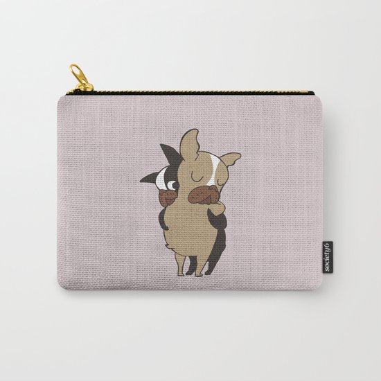 Frenchie Hugs Carry-All Pouch