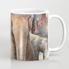 Indian Elefant Artwork Coffee Mug