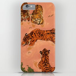 Tiger Beach iPhone Case