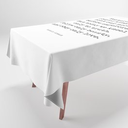 Obey only love - Kahlil Gibran Quote - Literature - Typewriter Print 1 Tablecloth