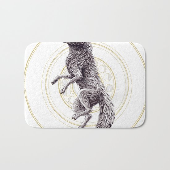 Shades of the moon Bath Mat