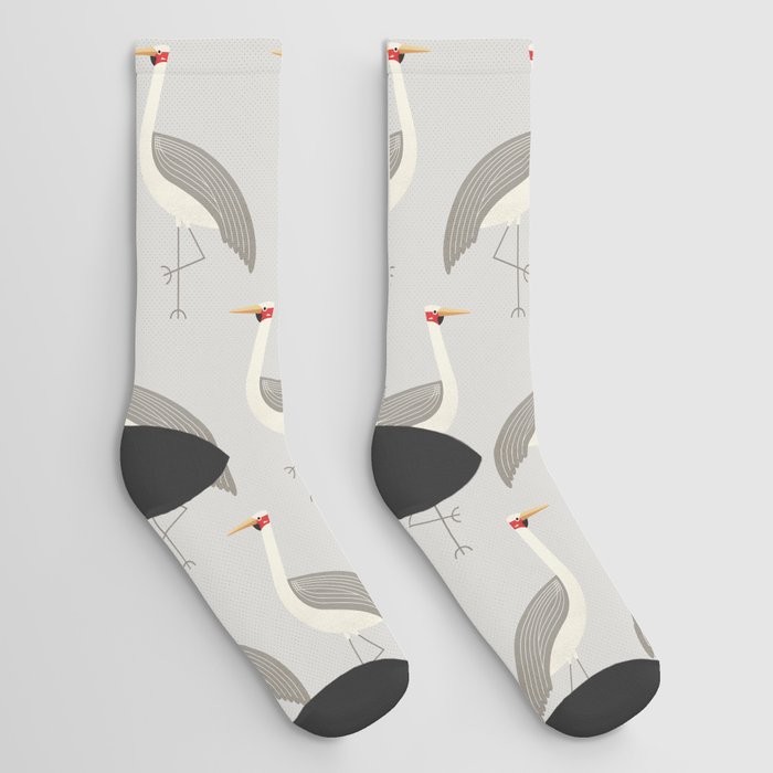 Whimsy Brolga Socks