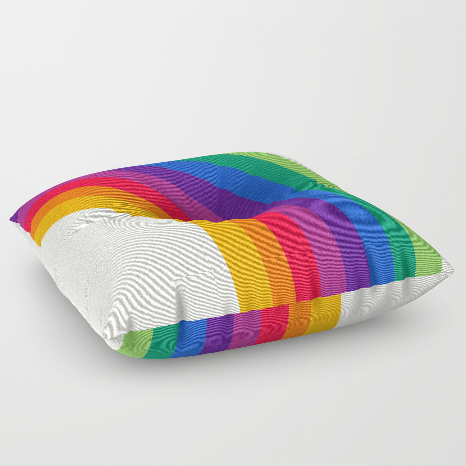 Groovy Rainbow 70s 1970s Style Retro Throwback Minimal Happy